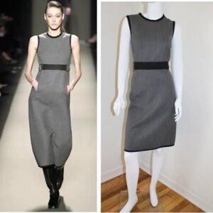 Michael Kors Tweed Pencil Dress w Belt